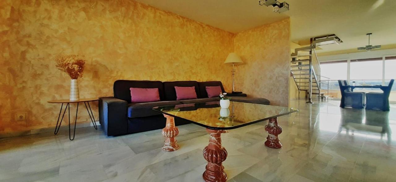 Penthouse With Private Pool, Hot Tub Jacuzzi With Sea Views And Chill-Out Zone, Close To The Sea Marbella Buitenkant foto