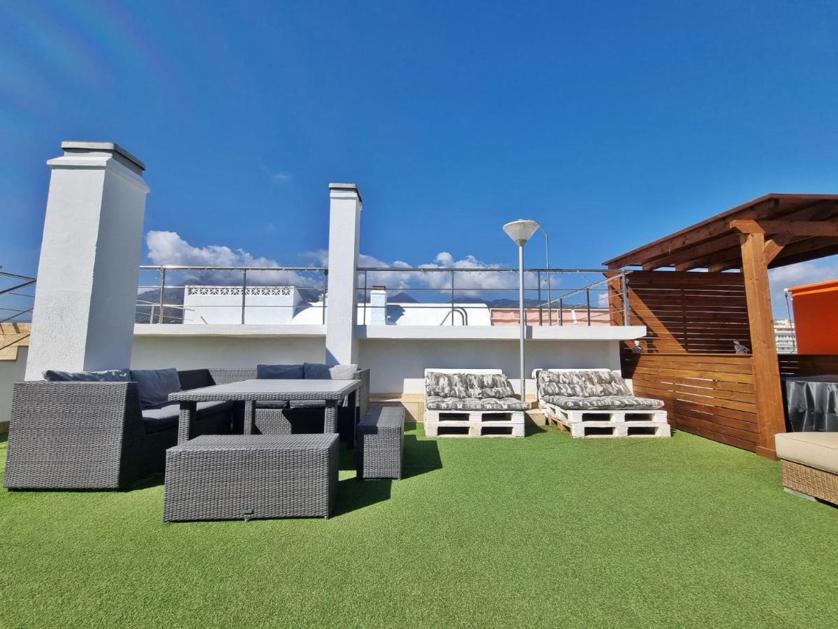 Penthouse With Private Pool, Hot Tub Jacuzzi With Sea Views And Chill-Out Zone, Close To The Sea Marbella Buitenkant foto