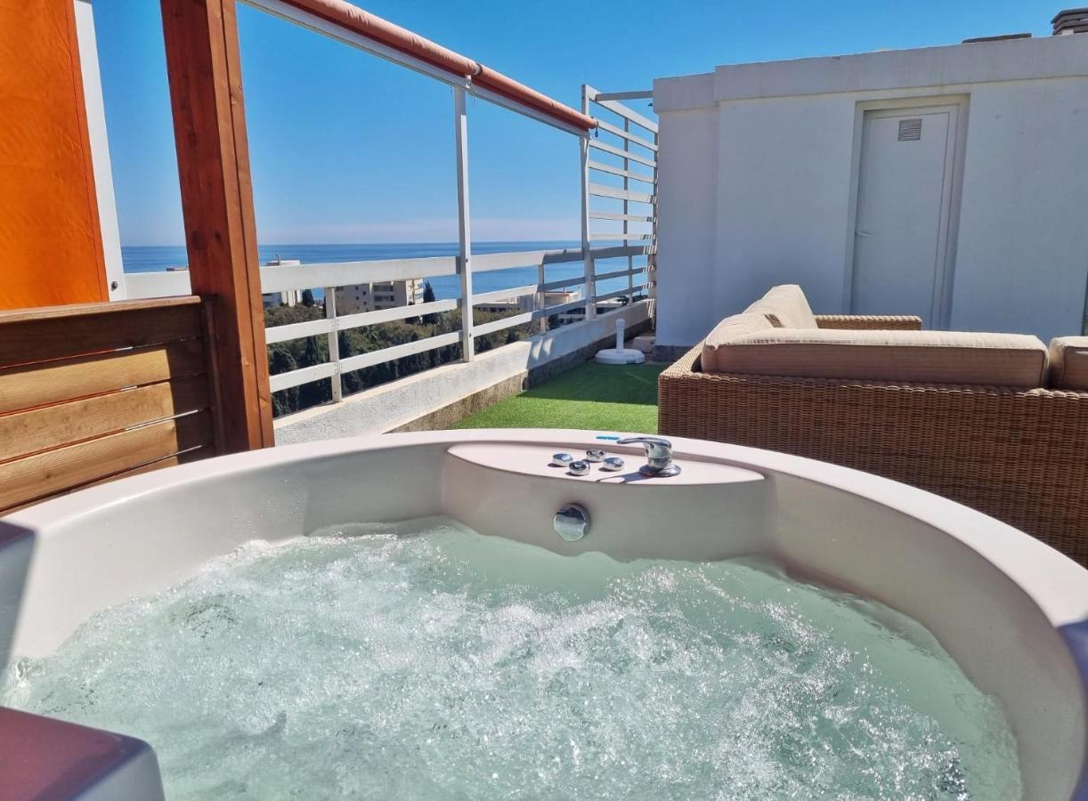 Penthouse With Private Pool, Hot Tub Jacuzzi With Sea Views And Chill-Out Zone, Close To The Sea Marbella Buitenkant foto
